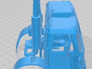 Autocar WXLL 2021 Printable Body Truck 3D Print Model