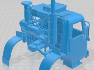 Autocar WXLL 2021 Printable Body Truck 3D Print Model