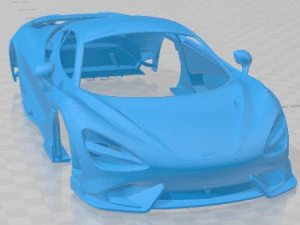 Mclaren 765lt 2021 Printable Body Car 3D Print Model