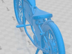 Aeroslon Bike HD 1975 Printable Motorbike 3D Print Model