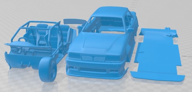 Nissan Laurel C33 Konnexion Printable Car 3D Baskı Modeli .c4d .max .obj .3ds .fbx .stl .blend 