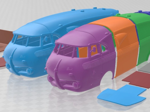 Pegaso Bacalao Printable Truck 3D Print Model