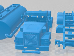 Volvo N10 Printable Truck 3D प्रिंट मॉडल