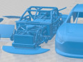 Mustang Nascar 2020 Printable Car Model do druku 3D