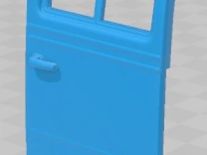 Mercedes Benz O 319 Microbus 1955 Printable Van 3D Print Model