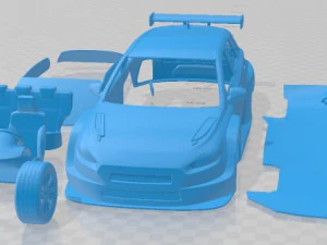 Hyundai i30 N TCR 2020 Printable Car 3D Print Model