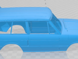 Range Rover 1970 Printable Body Car 3Dプリントモデル