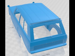 Range Rover 1970 Printable Body Car 3Dプリントモデル