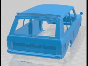 Range Rover 1970 Printable Body Car 3Dプリントモデル