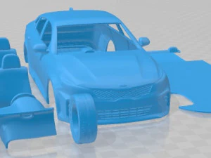 Kia Optima 2019 Printable Car 3D Print Model