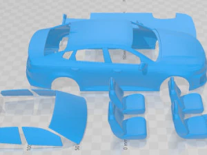 Kia Optima 2019 Printable Car 3D Print Model