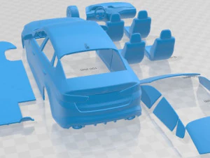 Kia Optima 2019 Printable Car 3D Print Model