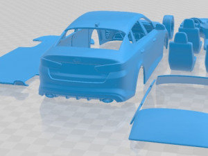 Kia Optima 2019 Printable Car 3D Принт Модель