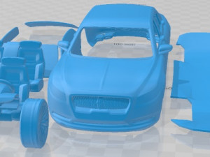 Lincoln Continental 2017 Printable Car 3D Print Model