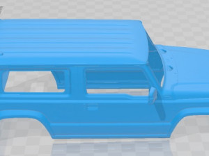 Suzuki Jimny XC Long Wheelbase 2022 Printable Body Car 3D प्रिंट मॉडल