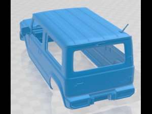 Suzuki Jimny XC Long Wheelbase 2022 Printable Body Car 3D प्रिंट मॉडल