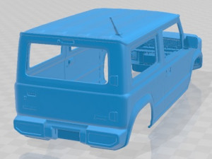 Suzuki Jimny XC Long Wheelbase 2022 Printable Body Car 3D प्रिंट मॉडल