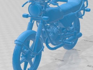 Hercules Supra 4GP 1979 Printable Motorbike Modèles 3D en vedette
