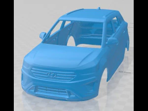 Hyundai IX25 2014 Printable Body Car 3D Print Model