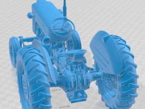 Massey Ferguson Printable Tractor 3D प्रिंट मॉडल