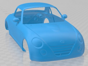 Daihatsu Copen 2001 Printable Body Car 3D Принт Модель