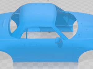 Daihatsu Copen 2001 Printable Body Car 3D Принт Модель