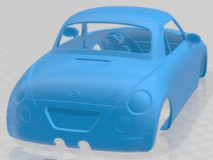 Daihatsu Copen 2001 Printable Body Car 3D Принт Модель