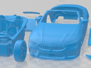 M8 Competition Cabrio 2020 Printable Car 3D Print Model