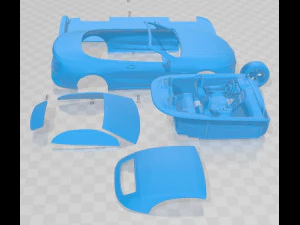 M8 Competition Cabrio 2020 Printable Car 3D Print Model