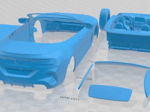 M8 Competition Cabrio 2020 Printable Car 3D Print Model