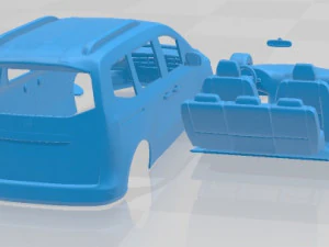 Mercedes Benz T Class Printable Van 3D Print Model