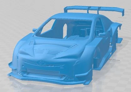 Toyota Prius GT 300 Printable Body Car 3D Print Model .c4d .max .obj .3ds .fbx .stl .blend 