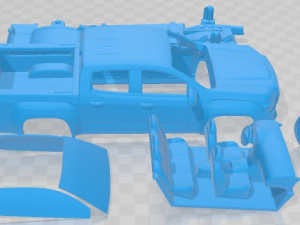 GMC Canyon 2021 Long Printable Car 3D Druckmodell