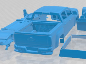 GMC Canyon 2021 Long Printable Car 3D Druckmodell