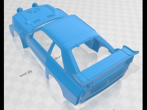 Audi Quattro Sport S1 1985 Printable Body Car Modèles 3D en vedette