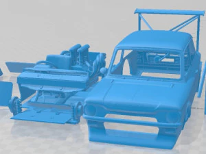 Hillman Imp Boss 308 Printable Car 3D Print Model