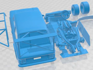 Hillman Imp Boss 308 Printable Car 3D Print Model