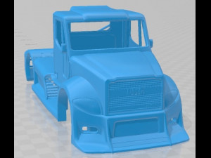 DMG Colossus Race Printable Body Truck Modelo de impresión 3D