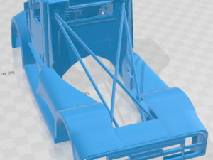DMG Colossus Race Printable Body Truck Modelo de impresión 3D