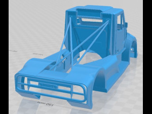 DMG Colossus Race Printable Body Truck Modelo de impresión 3D