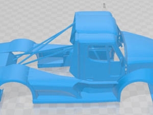 DMG Colossus Race Printable Body Truck Modelo de impresión 3D