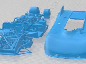 Porsche 908-03 Printable Car 3D Print Model