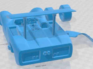 Chaparral 2E Printable Car 3D Print Model