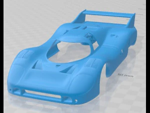 Porsche 917 LH 1971 Carrozzeria stampabile Modello di stampa 3D