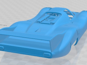 Porsche 917 LH 1971 Printable Body Car 3D प्रिंट मॉडल