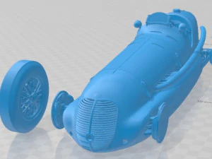 Maserati 8CTF 1939 Printable Car 3D Print Model
