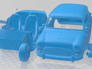 Mini Chop Top Printable Car Modelo de impresión 3D