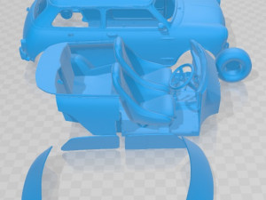 Mini Chop Top Printable Car 3D 프린트 모델