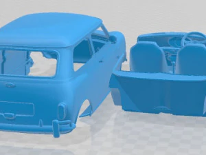 Mini Chop Top Printable Car 3D Print Model