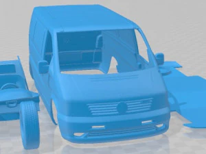 Mercedes Benz Vito W638 PanelVan 1996 Printable Van 3D Print Model